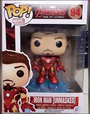 POP! Marvel figure 94 Iron Man (Unmasked)