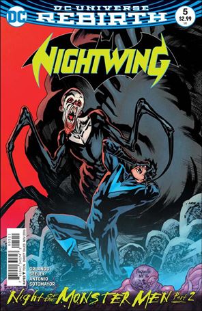 Nightwing (2016) issue 5 Yanick Paquette Cover