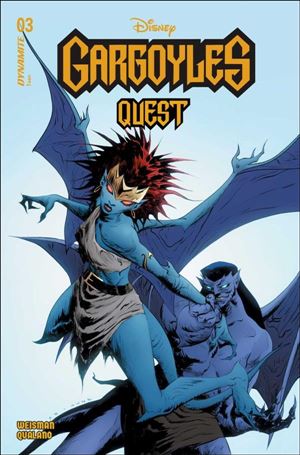 Gargoyles: Quest issue 3-B Jae Lee Cover