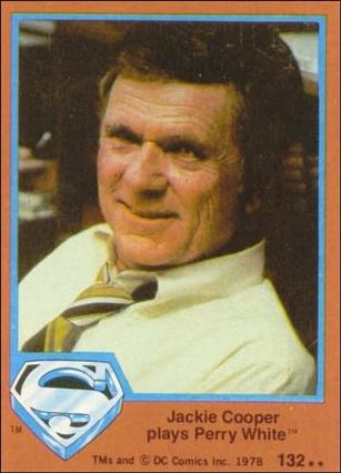 Superman (Movie) Series 2 (Base Set) card 132 Jackie Cooper plays Perry White