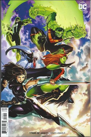 Titans (2016) issue 32-B Philip Tan Cover