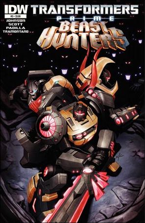 Transformers Prime: Beast Hunters issue 3 Ken Christiansen Cover
