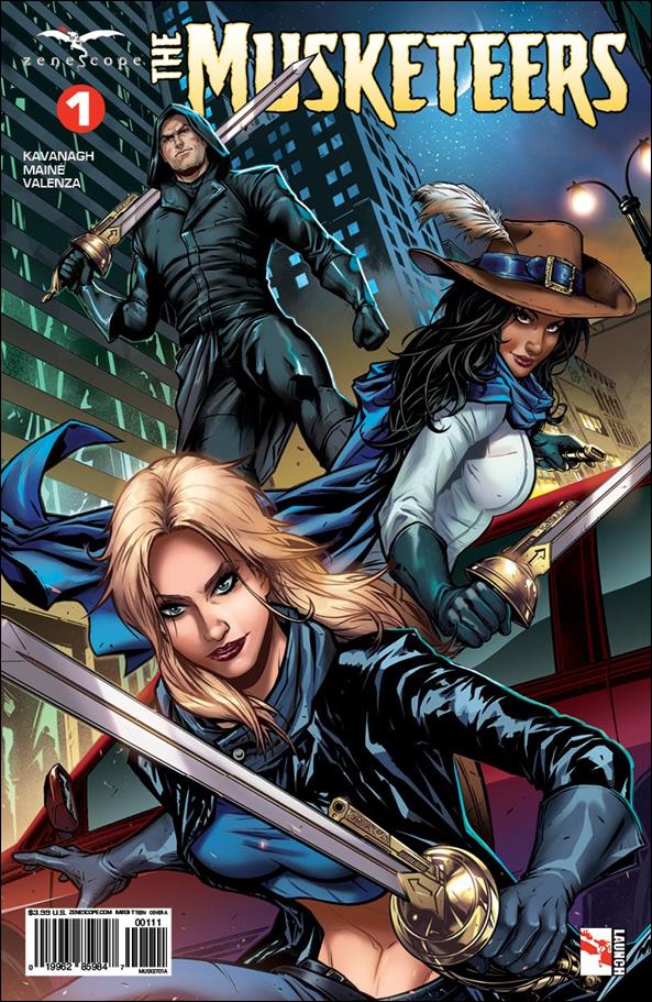 Musketeers issue 1 David Lorenzo Riveiro Cover