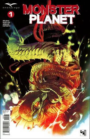 Monster Planet issue 1-F Leonardo Colapietro Cover