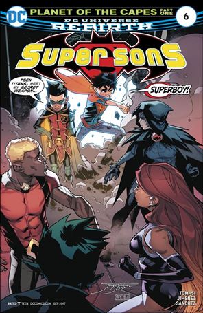 Super Sons issue 6 Jorge Jimenez Cover