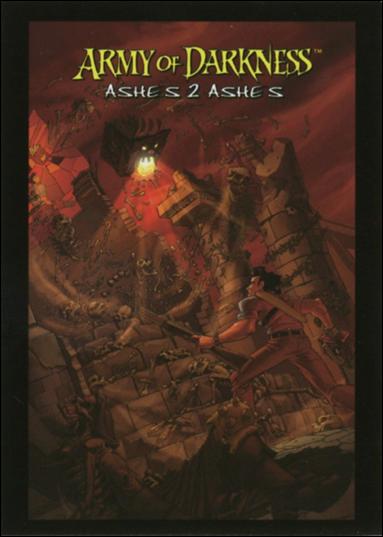 Army of Darkness (Base Set) card 61 AOD Ashes 2 Ashes #4 Cover by Artist Nick Bradshaw