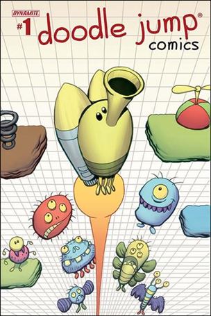 Doodle Jump issue 1-C James Silvani Cover