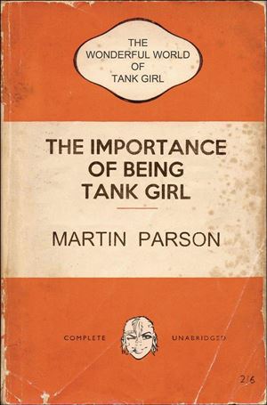 Wonderful World of Tank Girl issue 2-C Bookshelf Cover