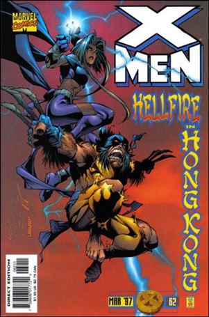 X-Men (1991) issue 62-B Wolverine & Storm Cover