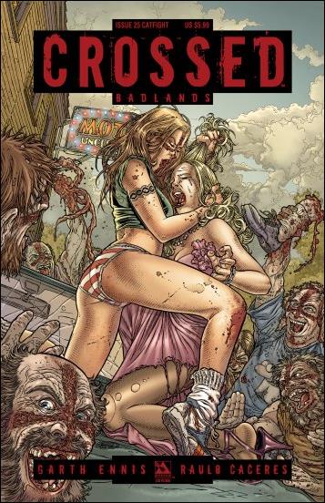 Crossed: Badlands issue 25-P Catfight Cover 1/750