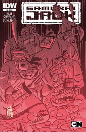 Samurai Jack issue 8 Andy Suriano Cover