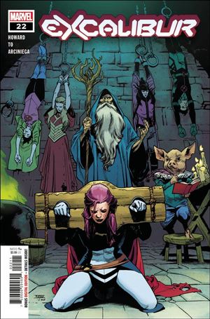 Excalibur (2019) issue 22 Mahmud A. Asrar Cover