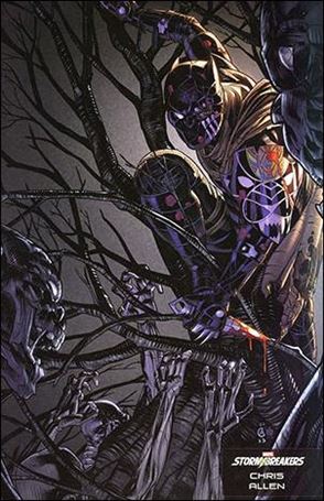 Black Panther (2023) issue 5-B Chris Allen Stormbreakers Cover