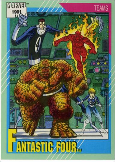 Marvel Universe: Series 2 (Base Set) card 150 Fantastic Four