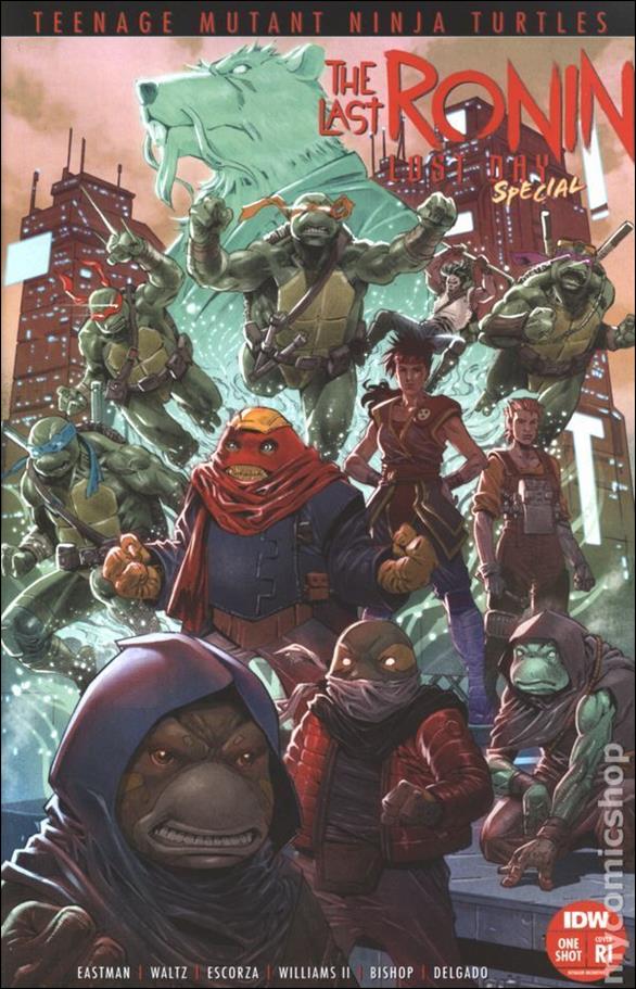 Teenage Mutant Ninja Turtles: The Last Ronin - Lost Day Special issue 1-D Eau & Isaac Escorza 1:25 Cover