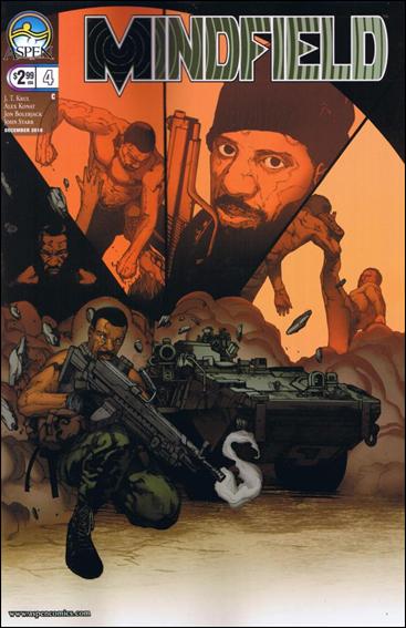 Mindfield issue 4-C Alex Sanchez Cover