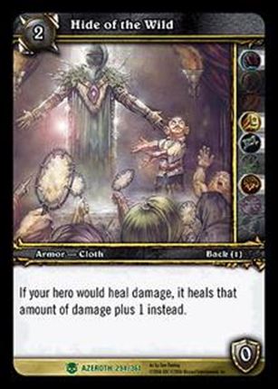 World of Warcraft: Heroes of Azeroth (Base Set) card 294 Hide of the Wild
