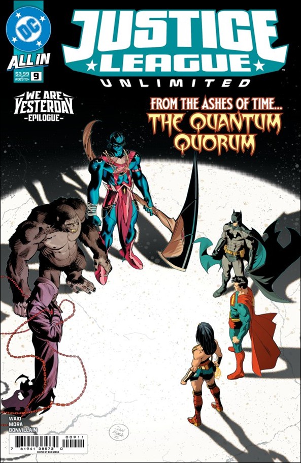 Justice League Unlimited (2025) issue 9 Dan Mora Connecting Cover