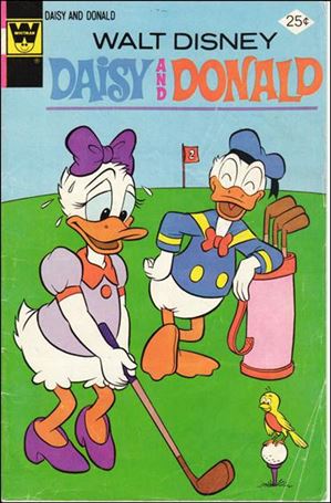 Daisy and Donald issue 14-B Whitman Cover