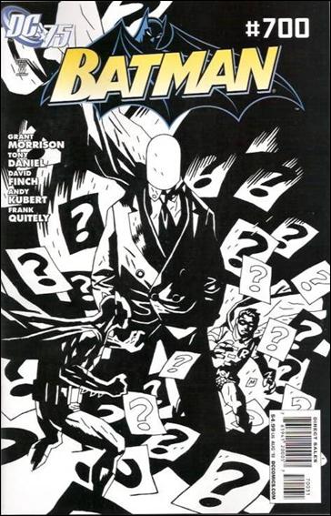 Batman (1940) issue 700-C Mike Mignola 1:75 B&W "DC 75th Anniversary" Cover