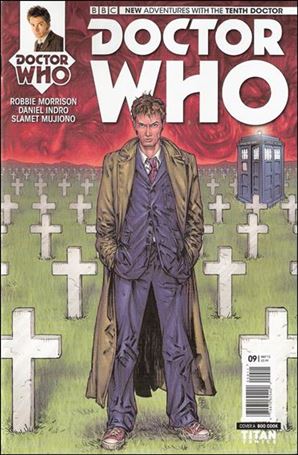Doctor Who: The Tenth Doctor issue 9 Boo Cook Cover