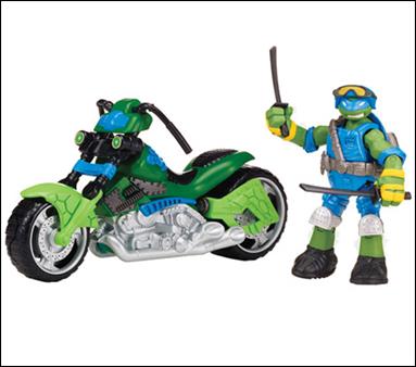 Teenage Mutant Ninja Turtles (Mutations) Vehicles figure 1-B Quad Rotor with Cloud Cruisin' Leo (Loose)