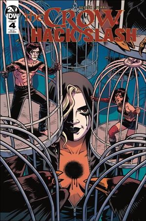 Crow: Hack/Slash issue 4-B Rebekah Isaacs 1:10 Cover