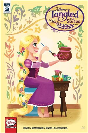 Tangled: The Series: Hair Raising Adventures issue 3-B Gabby Zapata 1:10 Cover