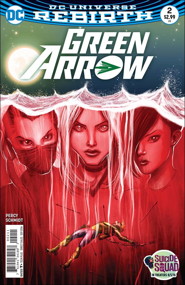 Green Arrow (2016) issue 2 Juan Ferreyra Cover