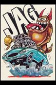 Fantastic Odd Rods: Series 2 (Base Set) card 47 Jag