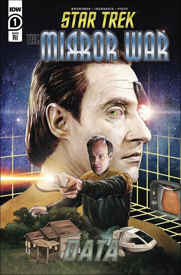 Star Trek: The Mirror War - Data issue 1-C Tom Ralston 1:15 Cover