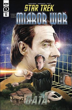 Star Trek: The Mirror War - Data issue 1-C Tom Ralston 1:15 Cover