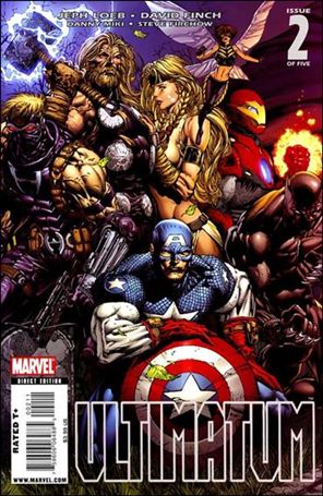 Ultimatum issue 2 David Finch Cover