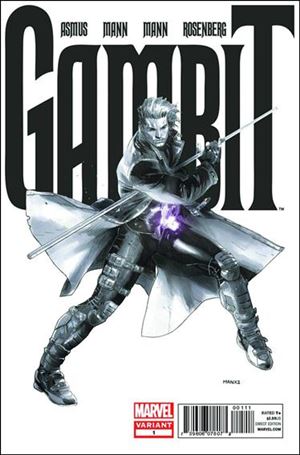 Gambit (2012) issue 1-C Clay Mann White Cover (2nd Printing)