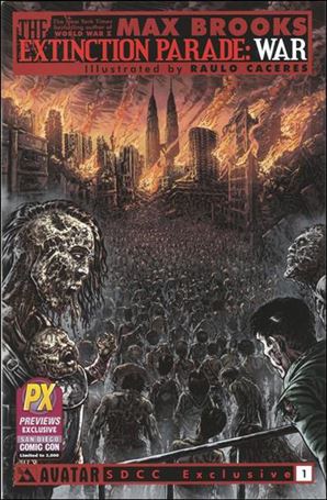 Extinction Parade: War issue 1-G San Diego Comic-Con / Previews Cover 1/2000