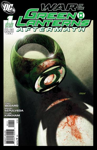 War of the Green Lanterns: Aftermath issue 1 Dave Johnson Cover