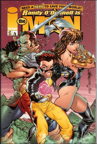 Randy O'Donnell is the M@n issue 1-B J. Scott Campbell Cover