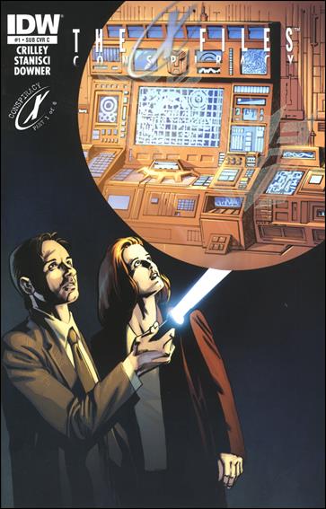 X-Files: Conspiracy issue 1-D Andrew Currie Transformers GitD Sub Cover