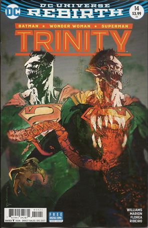 Trinity (2016) issue 14-B Bill Sienkiewicz Cover