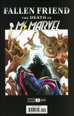 Fallen Friend: The Death of Ms. Marvel issue 1-C Carmen Carnero Homage Cover