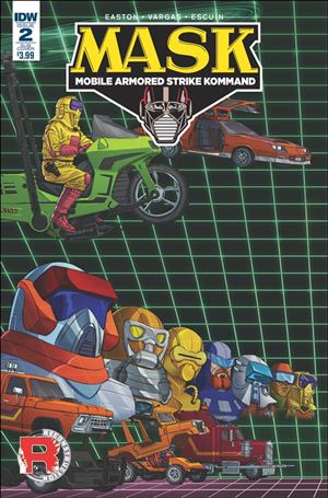 M.A.S.K.: Mobile Armored Strike Kommand issue 2-C Dan Schoening Subscription Cover