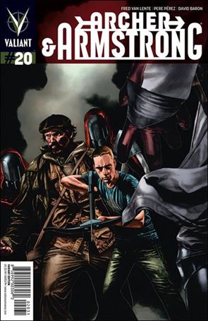 Archer & Armstrong (2012) issue 20-C Mico Suayan 1:20 Cover