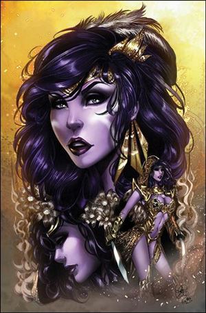 Jirni (2014) issue 1-G Sarah Giardina Islander Comics Yellow Cover 1/250