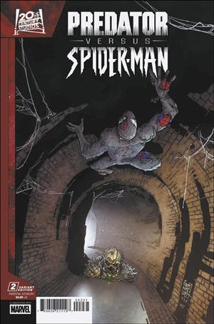 Predator vs. Spider-Man issue 2.00-B Giuseppe Camuncoli Cover