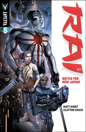 Rai (2014) issue 5 Clayton Crain Cover