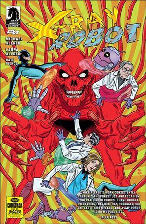 X-Ray Robot issue 2 Mike Allred Cover