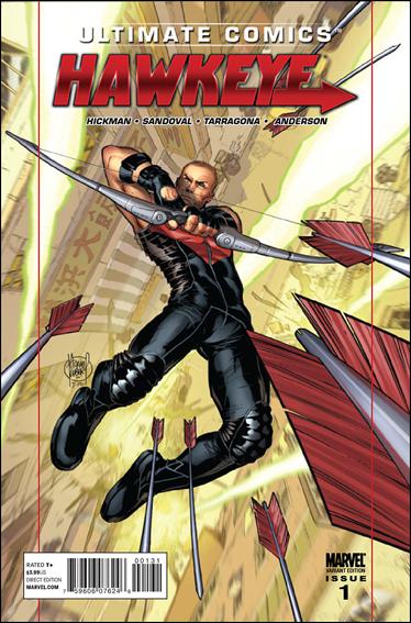 Ultimate Hawkeye issue 1-C Adam Kubert 1:15 Cover