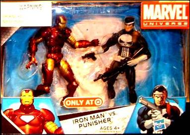 Marvel Universe (Target 2-Packs) figure 002 Iron Man vs Punisher