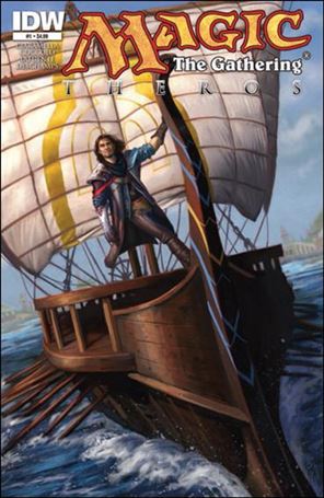 Magic: The Gathering - Theros issue 1-B Eric Deschamps Cover without Card