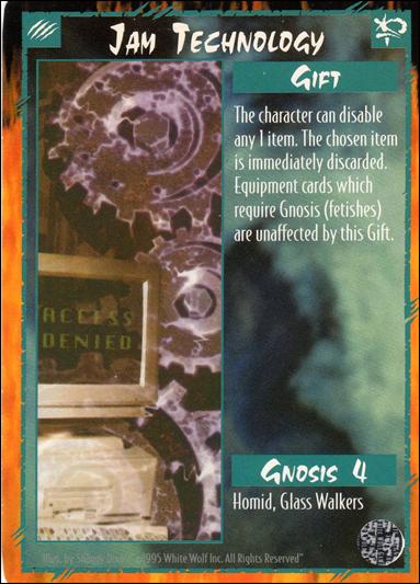 Rage Limited (Base Set) card 137 Jam Technology 